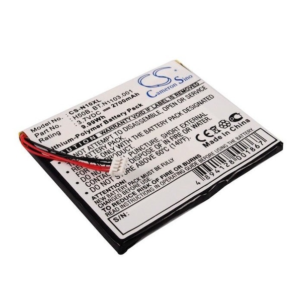 Bsc Preferred Gateway 100X 2700mAh PDA Replacement Battery CS-N10XL.3 - main